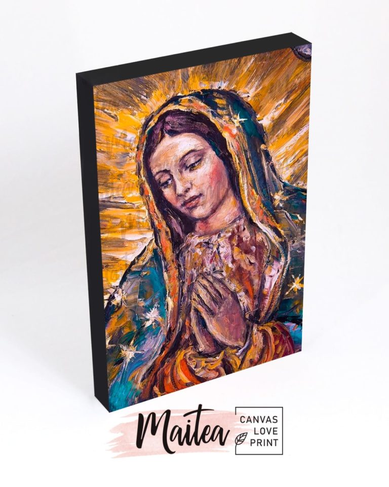 Retablo Guadalupe Paint Maitea Canvas