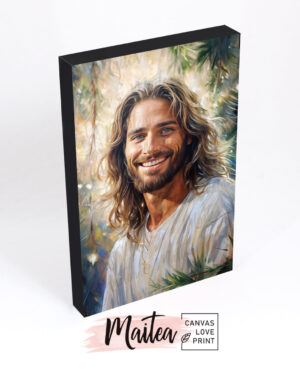 Retablo de Jesús sonriendo - resurrección