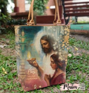 Bolso estampado de Jesús