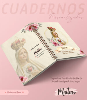 Cuadernos religiosos personalizados, cuadernos de oración