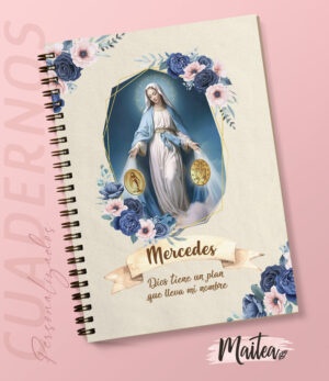 Cuadernos religiosos personalizados, cuadernos de oración