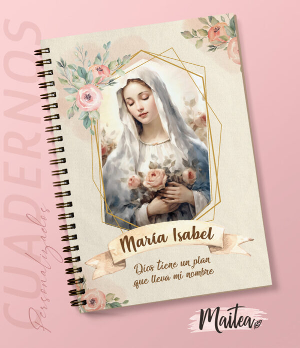 Cuadernos religiosos personalizados, cuadernos de oración