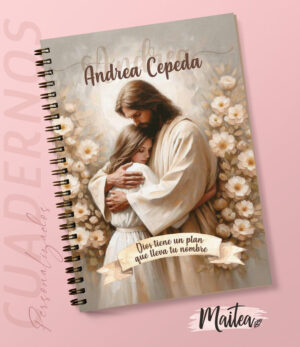 Cuadernos religiosos personalizados, cuadernos de oración, regalo religioso para mujer