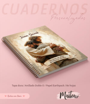 Cuadernos religiosos personalizados, cuadernos de oración