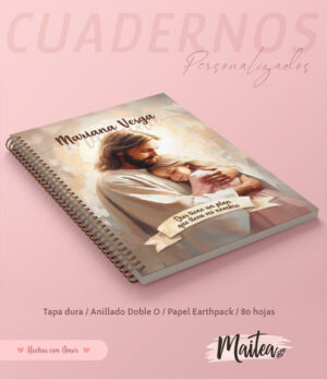 Cuadernos religiosos personalizados, cuadernos de oración