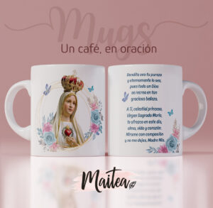 Mug religioso de la Virgen María