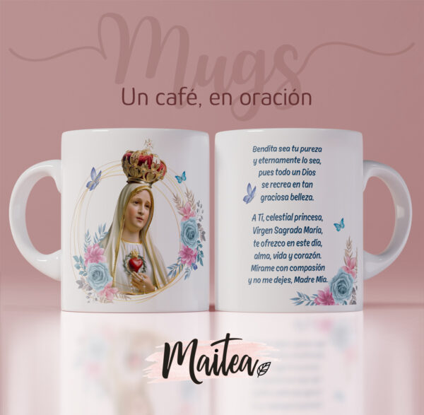 Mug religioso de la Virgen María