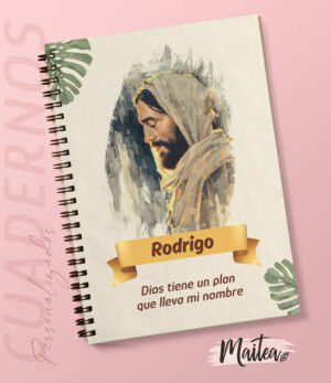 Cuadernos religiosos personalizados, cuadernos de oración cuadernos de Jesús, cuadernos de la virgen maría, cuadernos de san José, regalos para sacerdote, regalo para diácono