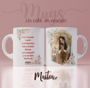 Mug religioso de la Virgen de Guadalupe