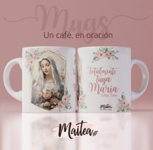 Mug religioso de la Virgen María, Totuus tuus