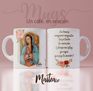 Mug religioso de la Virgen María