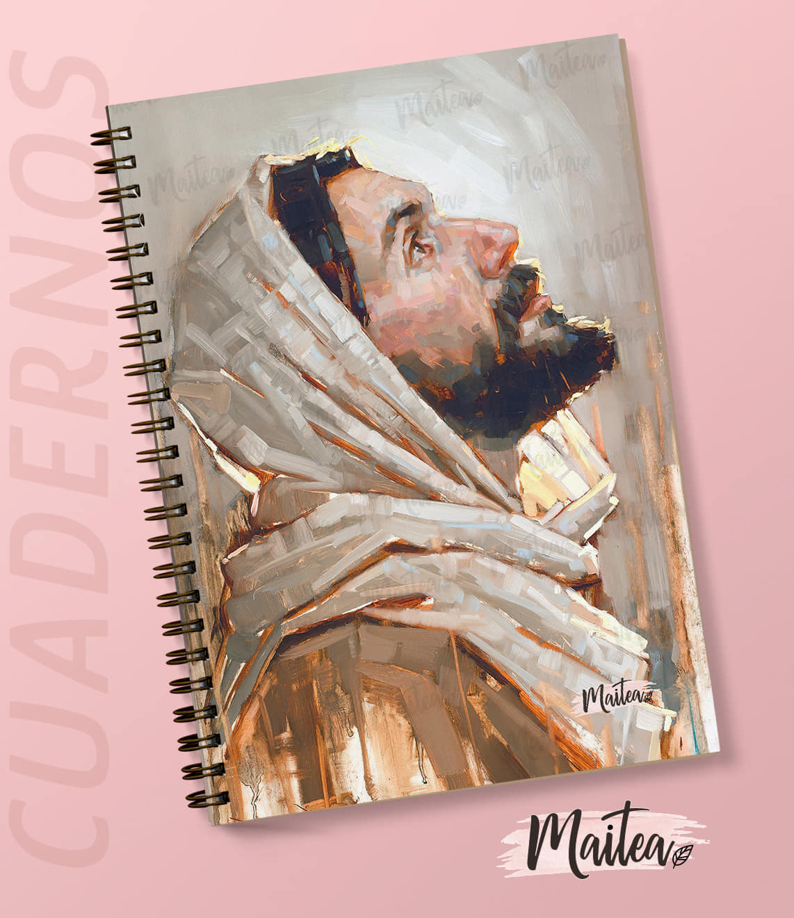 Cuaderno de Jesús Effetá Cuadernos religiosos personalizados, cuadernos de oración, cuaderno de Jesús Emaús, cuadernos de la Virgen, cuadernos de la virgencita, cuadernos católicos, cuadernos de San José, cuadernos personalizados.