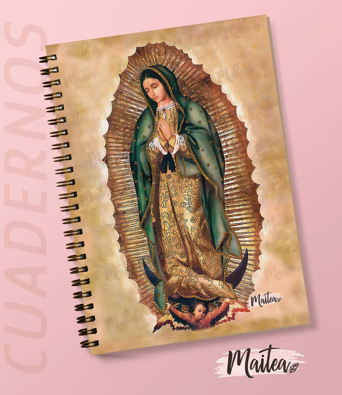 Cuaderno de la Virgen de Guadalupe Cuadernos religiosos personalizados, cuadernos de oración, cuaderno de Jesús Emaús, cuadernos de la Virgen, cuadernos de la virgencita, cuadernos católicos, cuadernos de San José, cuadernos personalizados.