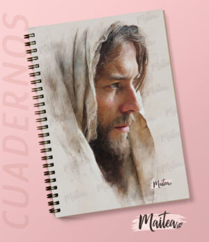 Cuadernos religiosos personalizados, cuadernos de oración, cuaderno de Jesús Emaús, cuadernos de la Virgen, cuadernos de la virgencita, cuadernos católicos, cuadernos de San José, cuadernos personalizados.