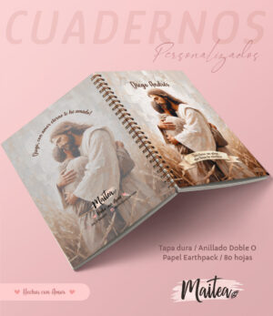 Cuadernos religiosos personalizados, cuadernos de oración