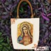 Bolsos de la Virgen María, bolso inmaculado corazón de María, regalos religiosos para mujer