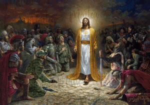 Lienzo Tensado sobre bastidor Jesús Ejército