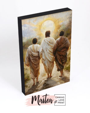 Jesús hacia Camino de Emaús