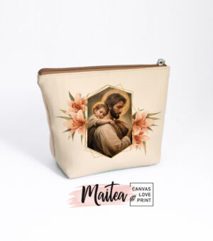 cartucheras de la virgen, bolsos religiosos colombia