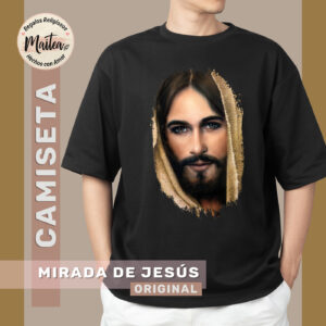 camiseta rostro de jesus emaus