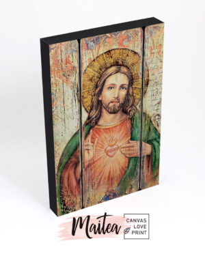 Sagrado Corazón de Jesús Madera