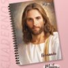 Cuadernos religiosos personalizados, cuadernos de oración, cuaderno de Jesús Emaús, cuadernos de la Virgen, cuadernos de la virgencita, cuadernos católicos, cuadernos de San José, cuadernos personalizados.
