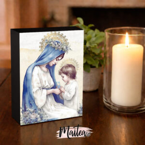 Retablo María con el Niño Jesús