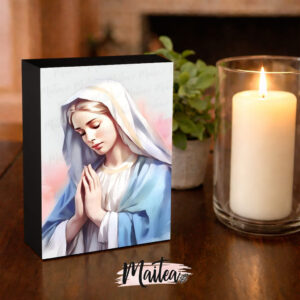 Retablo Virgen María Orando